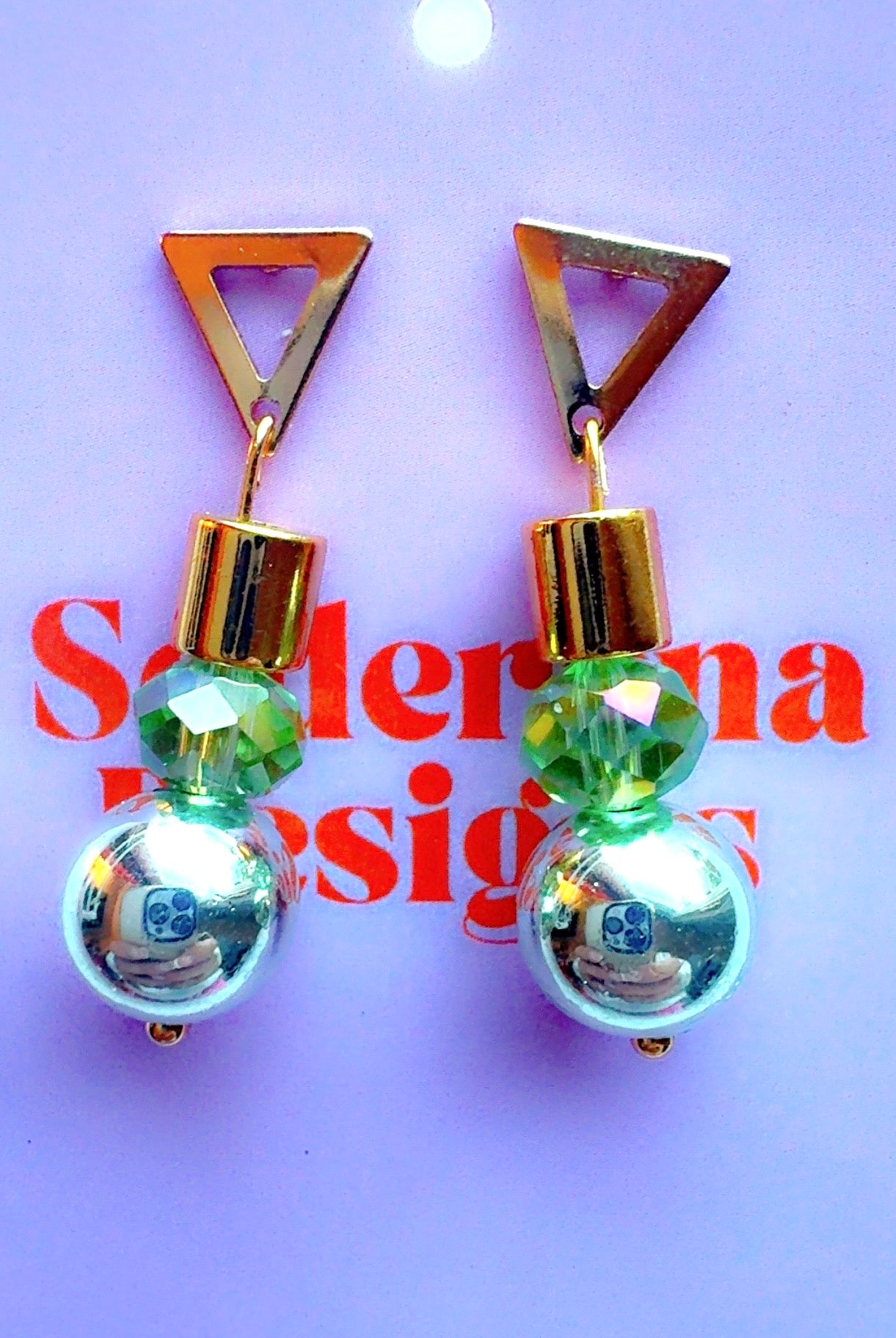 Green Chrome Small Stack