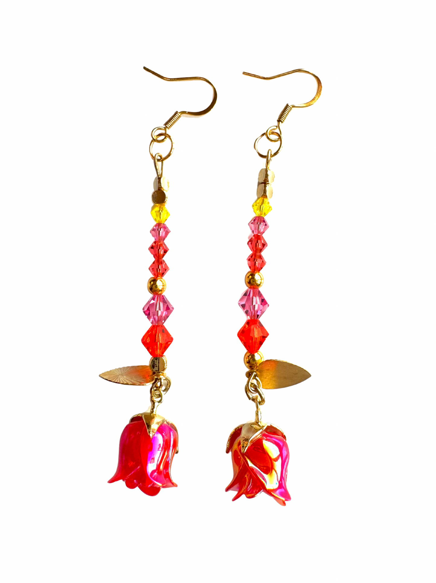 Color Pop Ear Candy Rose Drop Dangle