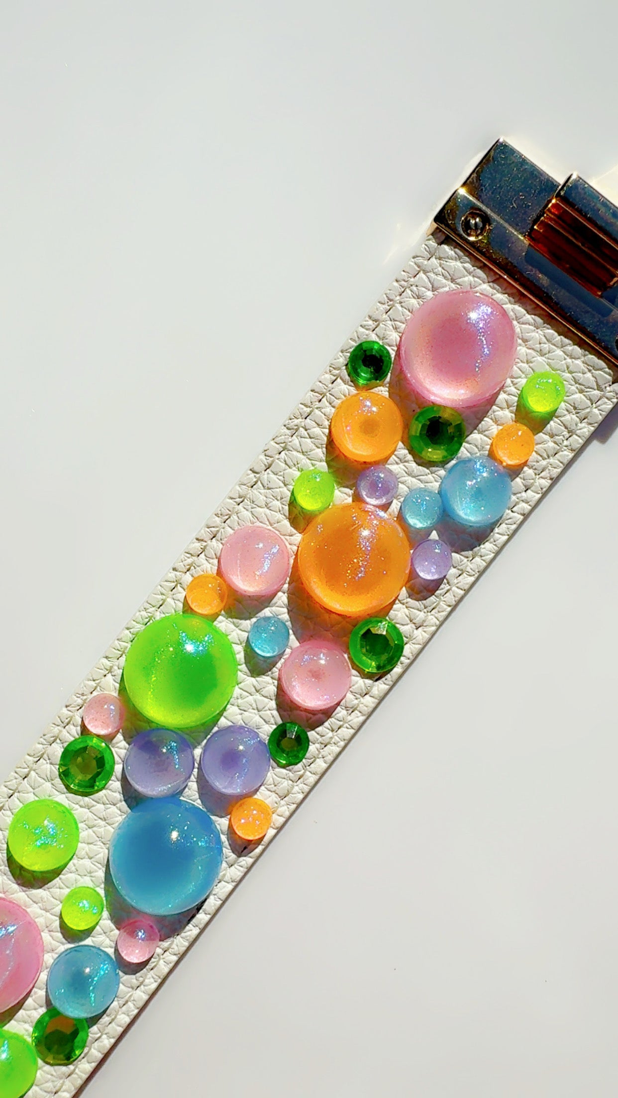 Pastel Bubble Cuff Bracelet