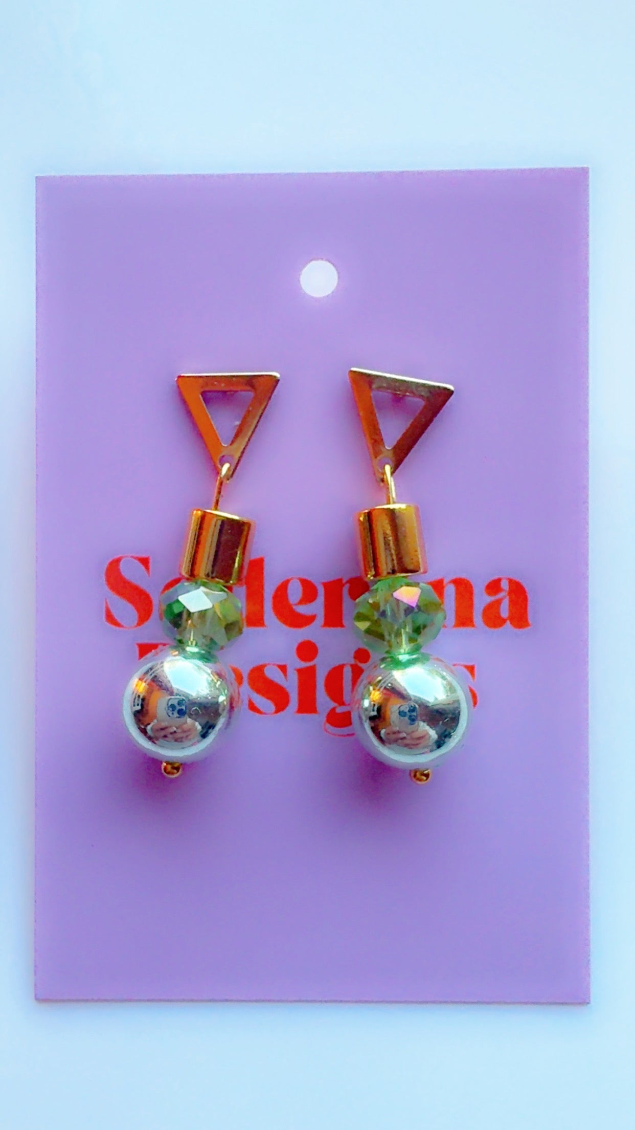 Green Chrome Small Stack