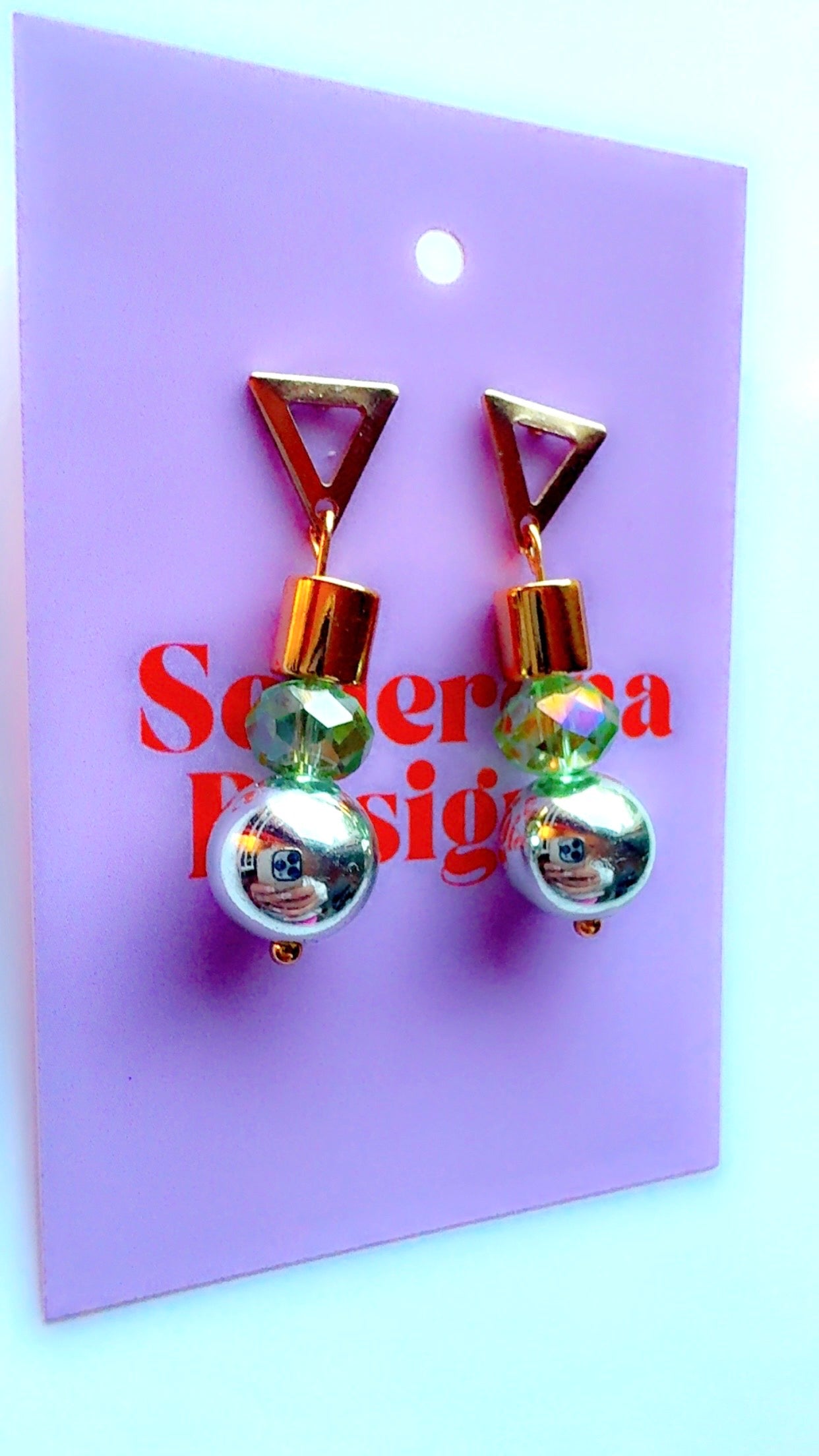 Green Chrome Small Stack