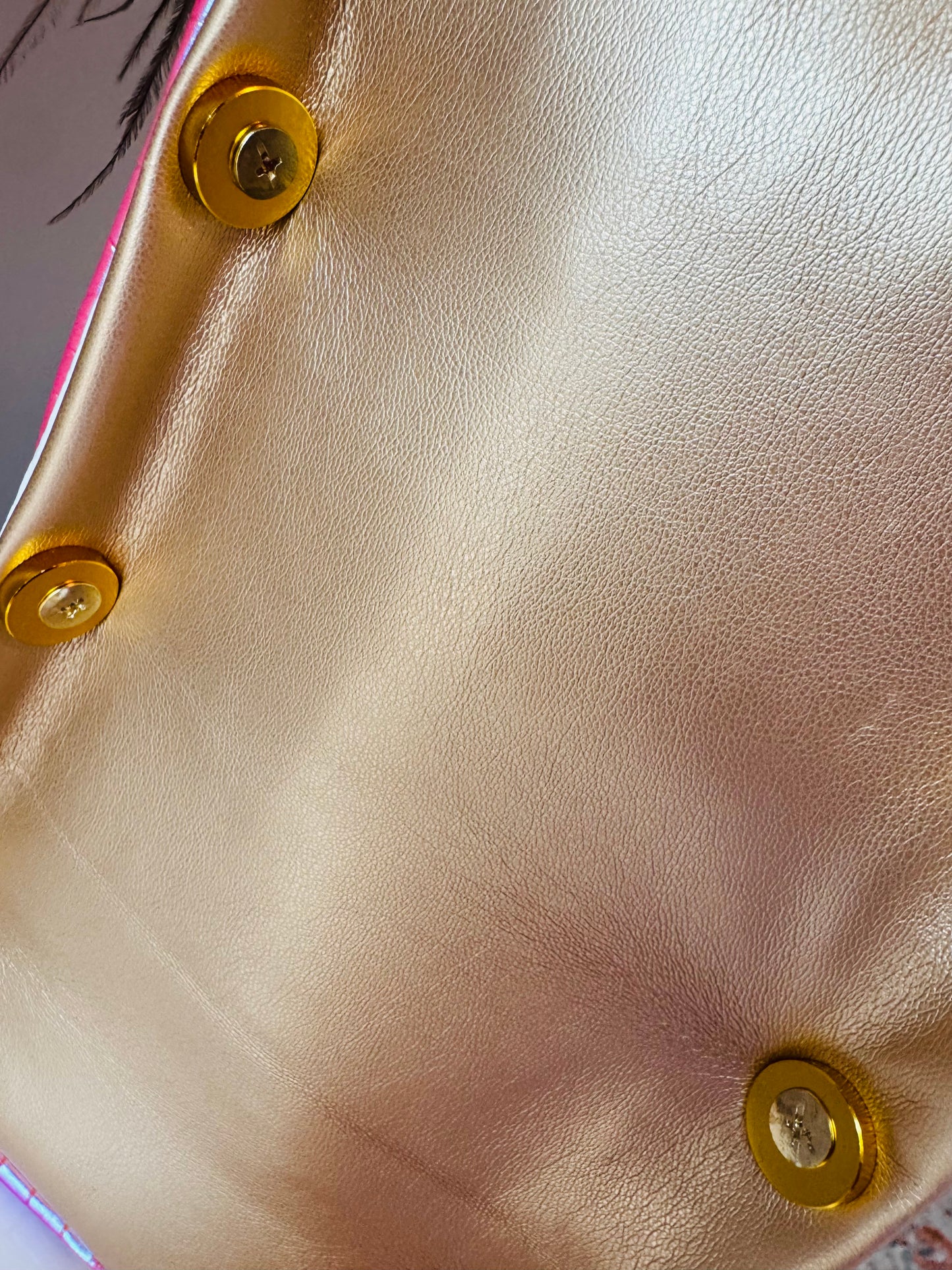 Chocolate Ostrich Tote