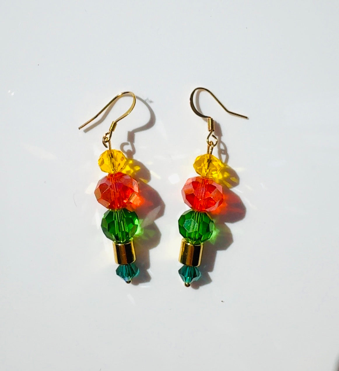 Crystal Kaleidoscope Stack Earrings