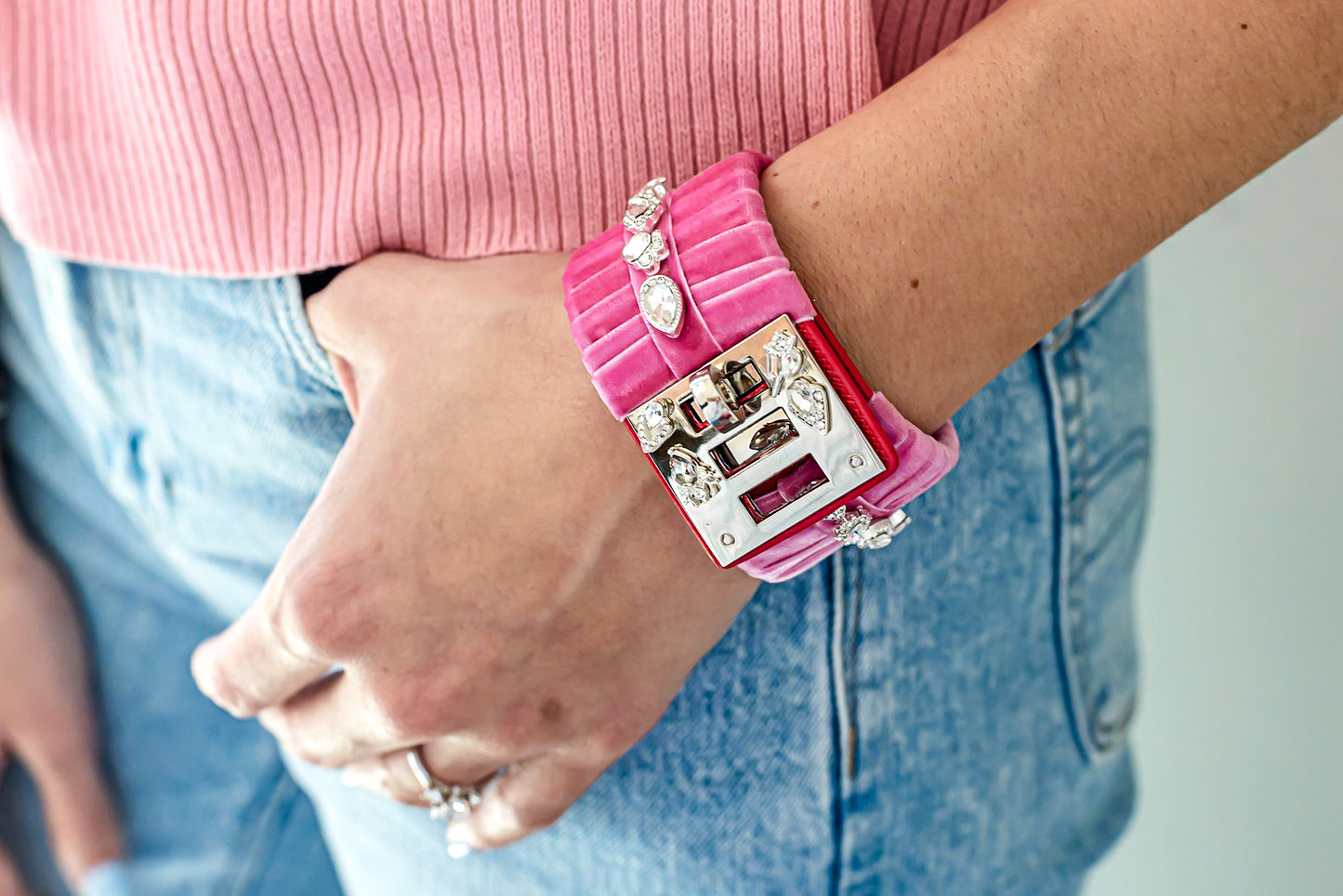 Color Pop Arm Candy Cuff Bracelet