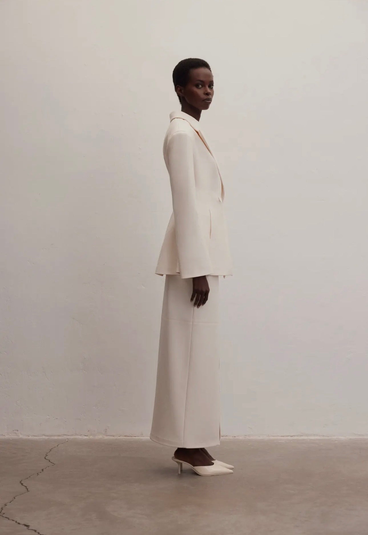 Signature Soderena Leather Blazer