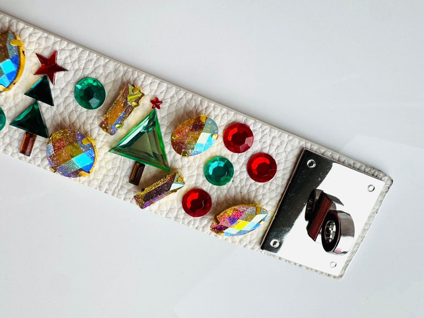 Christmas Cuff White