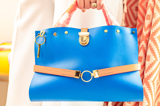 AS Cerulean Blue Signature Series Handbag