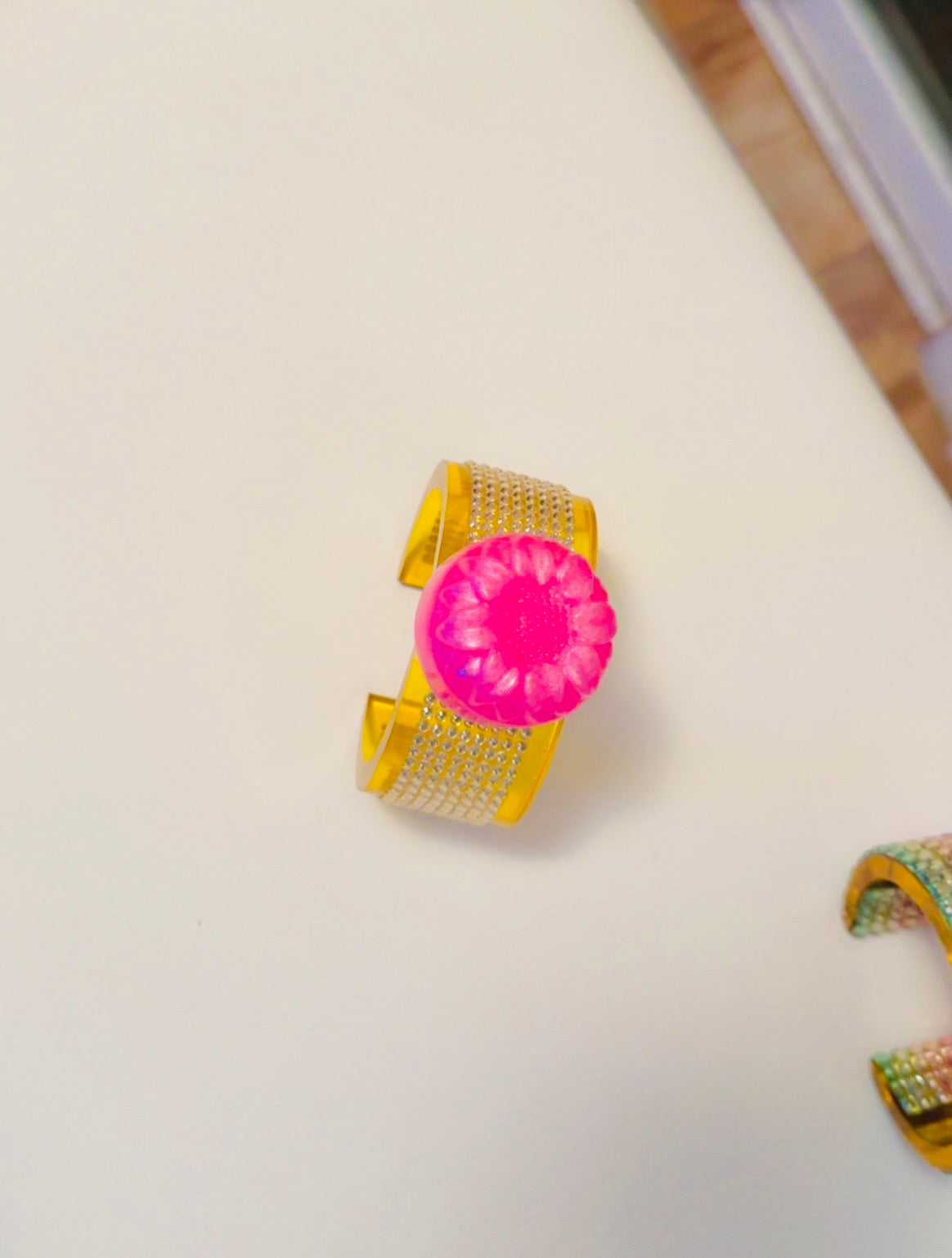 Golden Cupcake Cuff