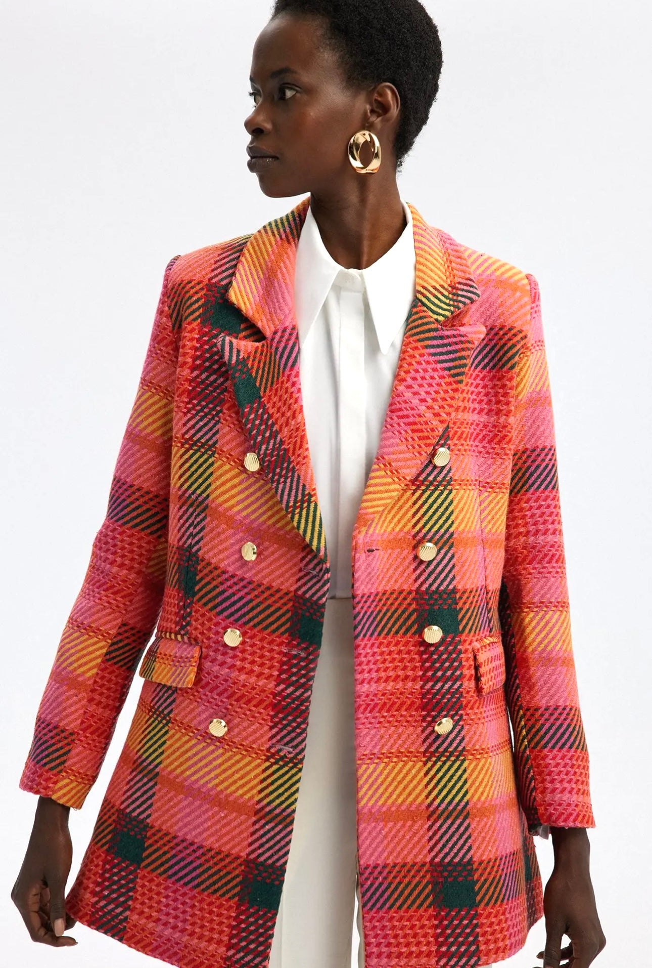 Touche Checkered Jacket *Only Size 40 Left