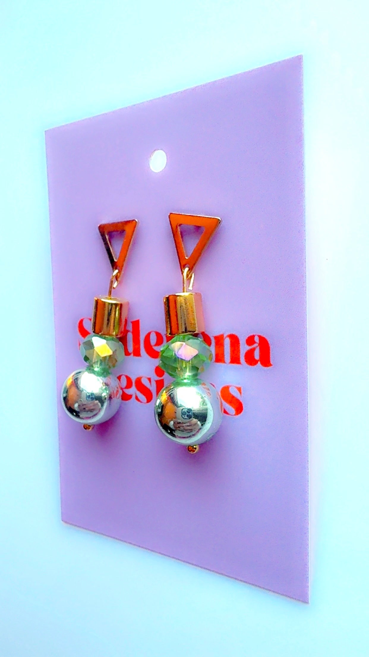 Green Chrome Small Stack