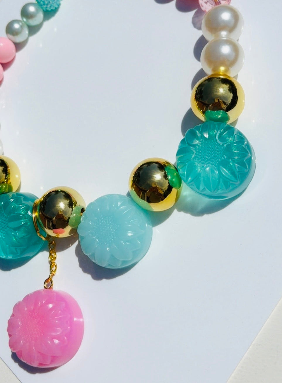 Floral Cupcake Neck Candy