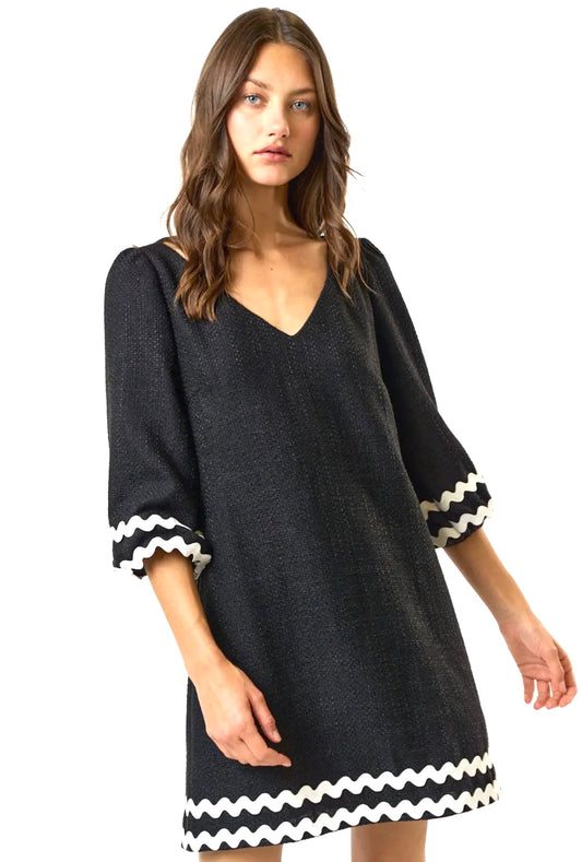 Boucle Ric Rac Dress
