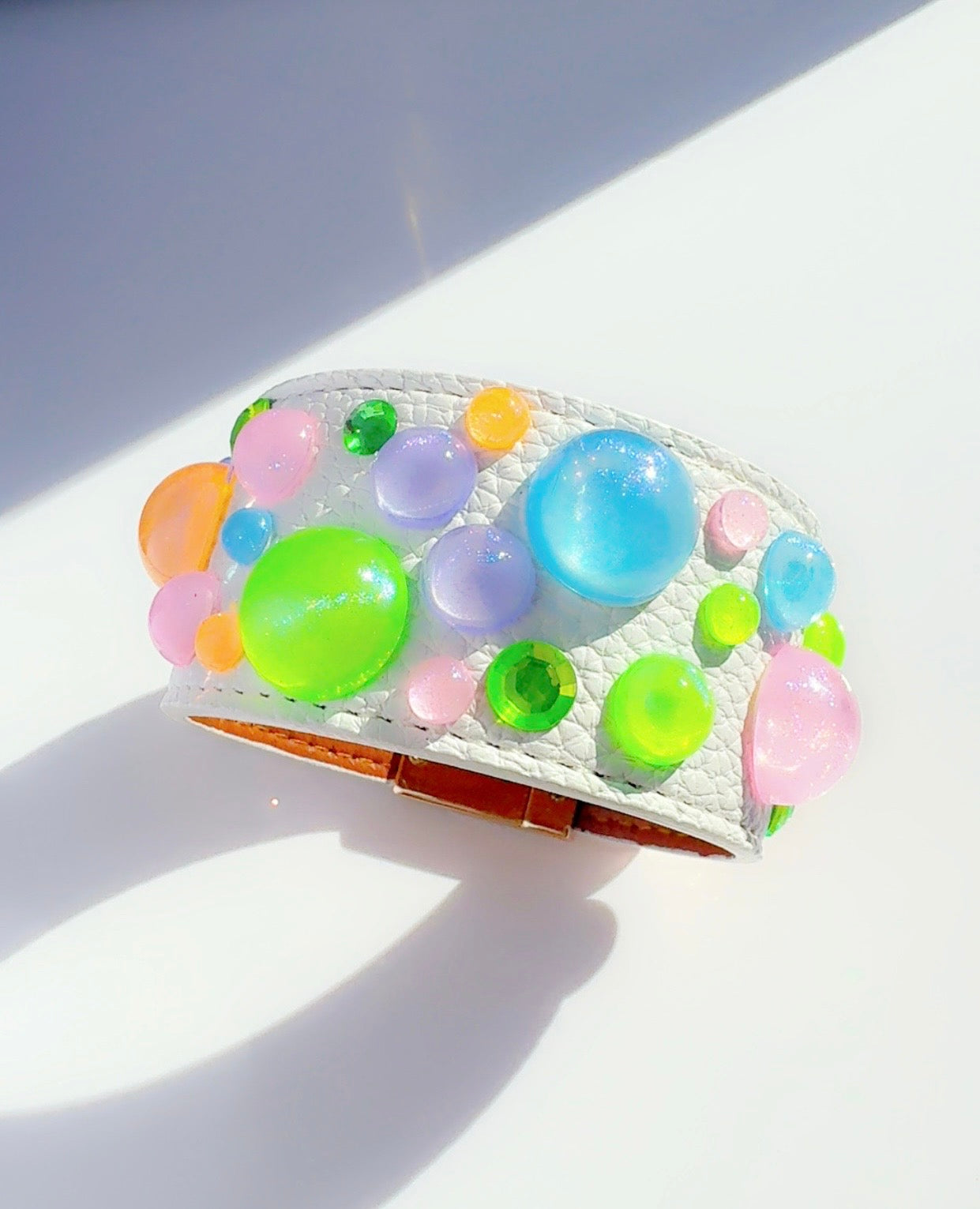 Pastel Bubble Cuff Bracelet