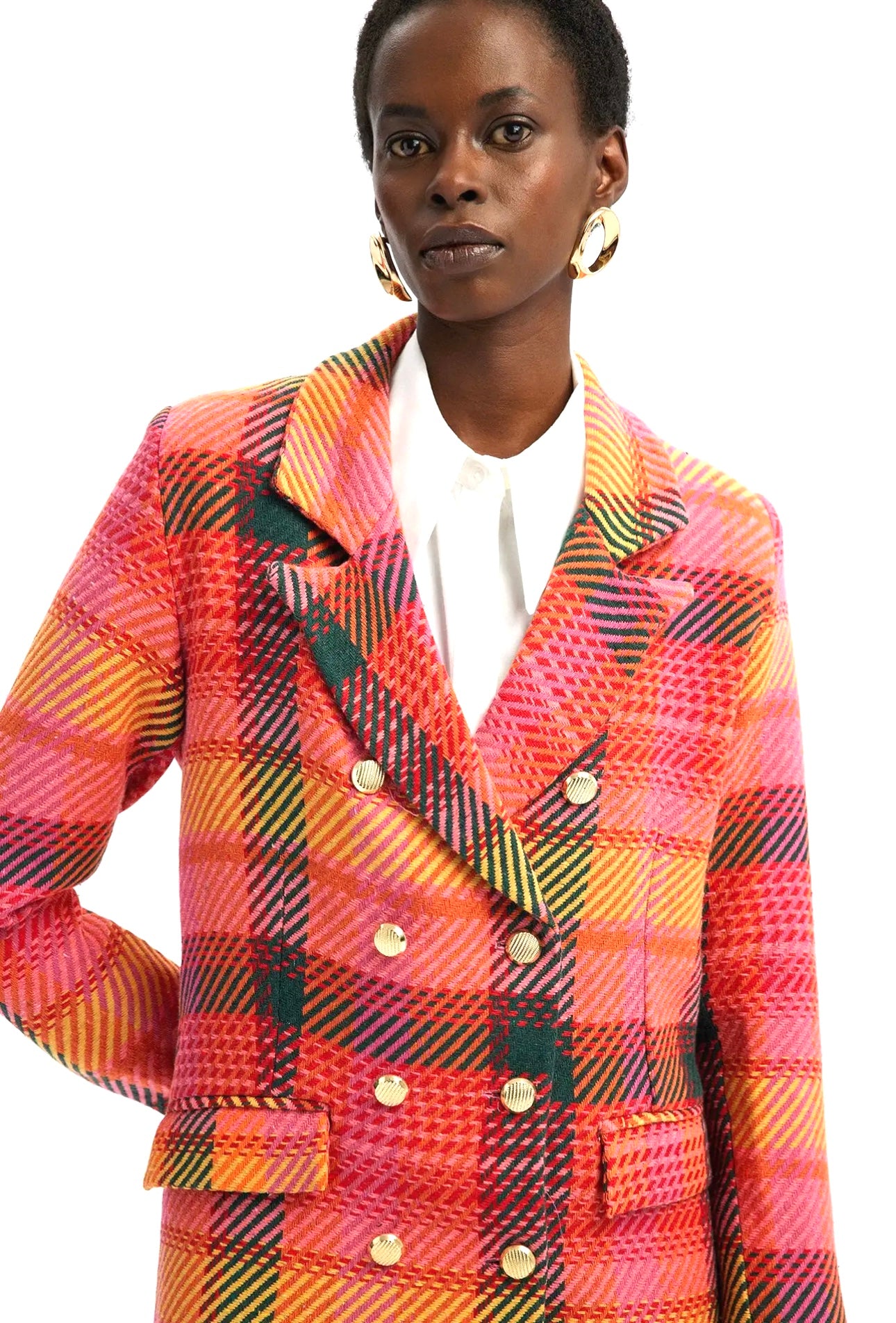 Touche Checkered Jacket *Only Size 40 Left