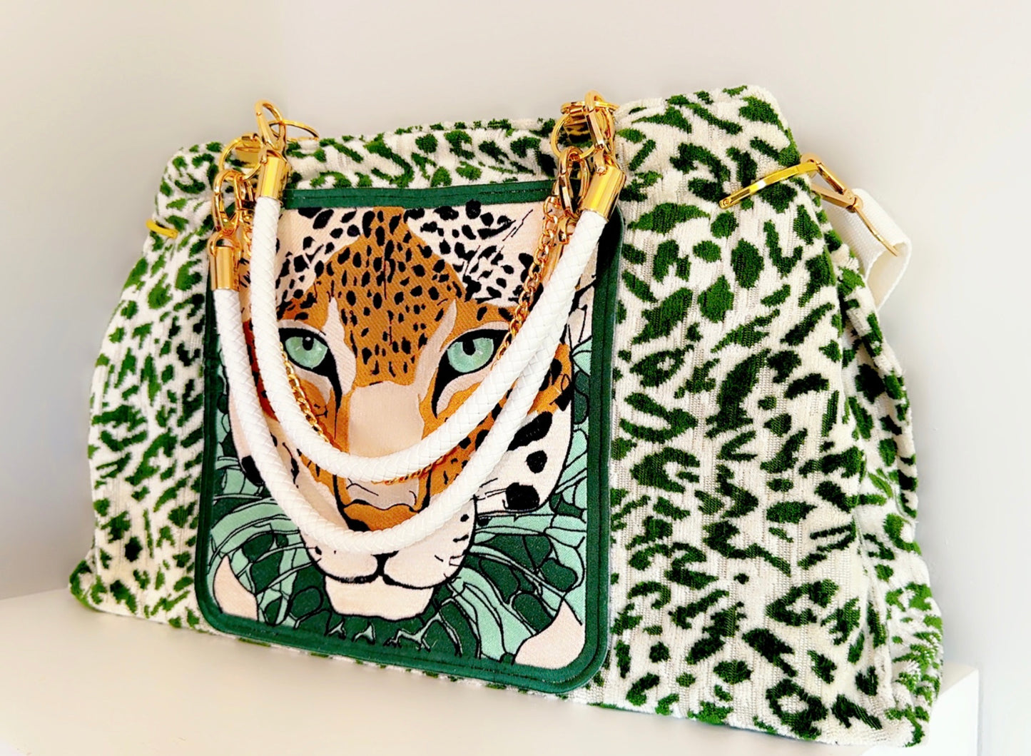 Soderena Original Leopard Tote