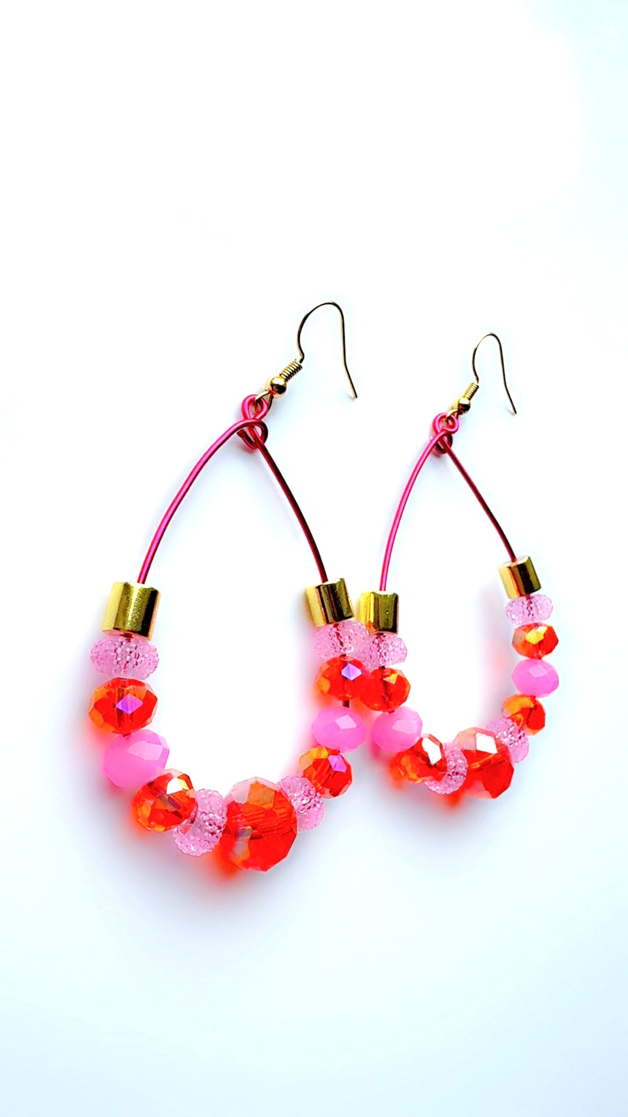 Orange and Pink Bubble Gum Ear Candy
