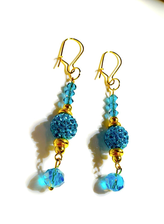 Color Pop Ear Candy Blue Turquoise Drop