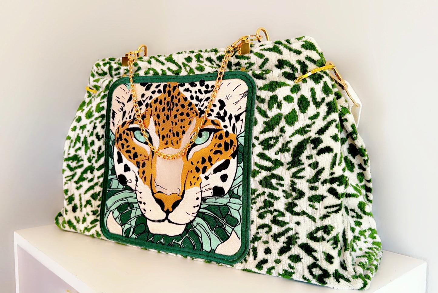 Soderena Original Leopard Tote