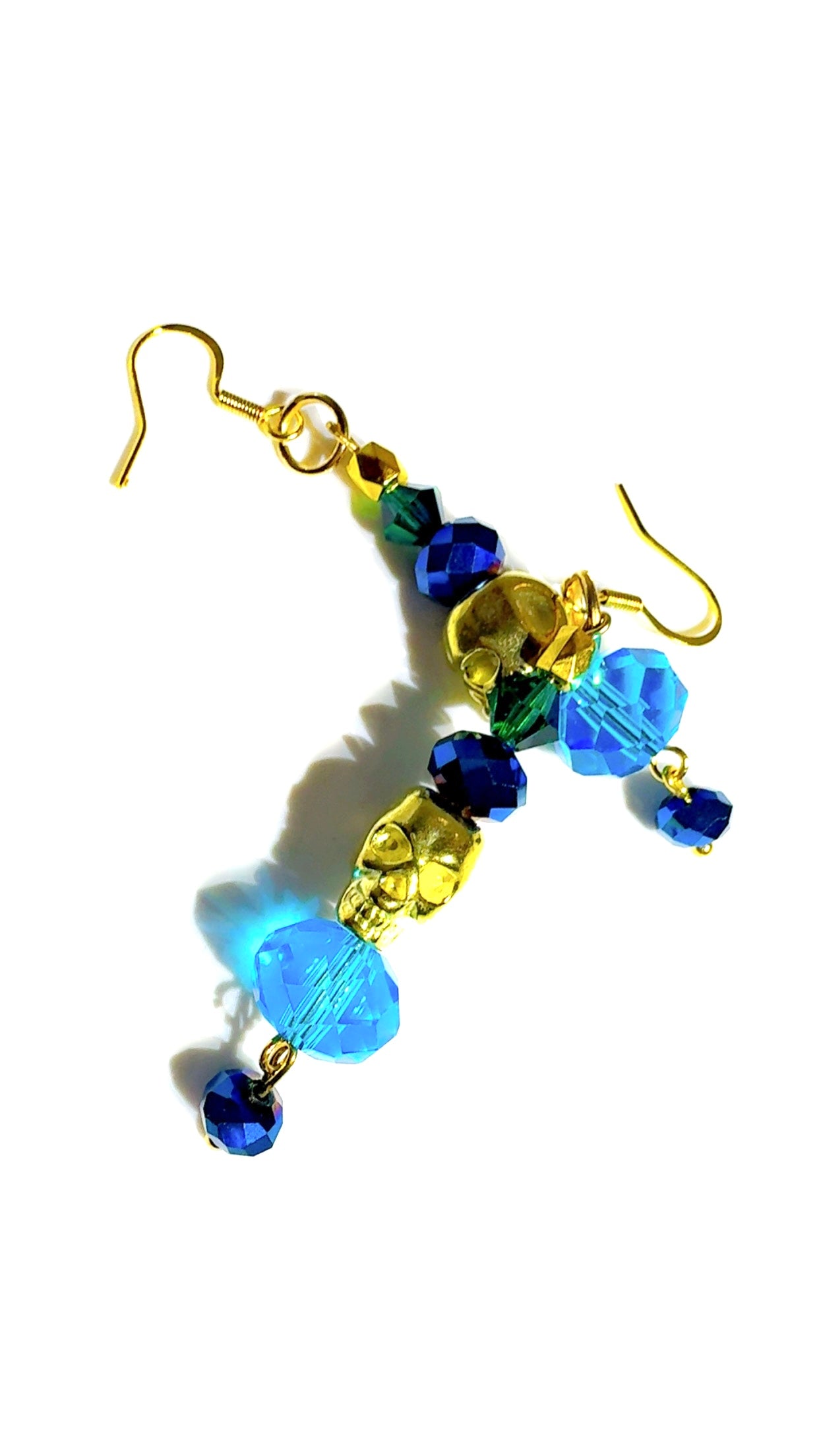 Color Pop Ear Candy Blue Stack Skull