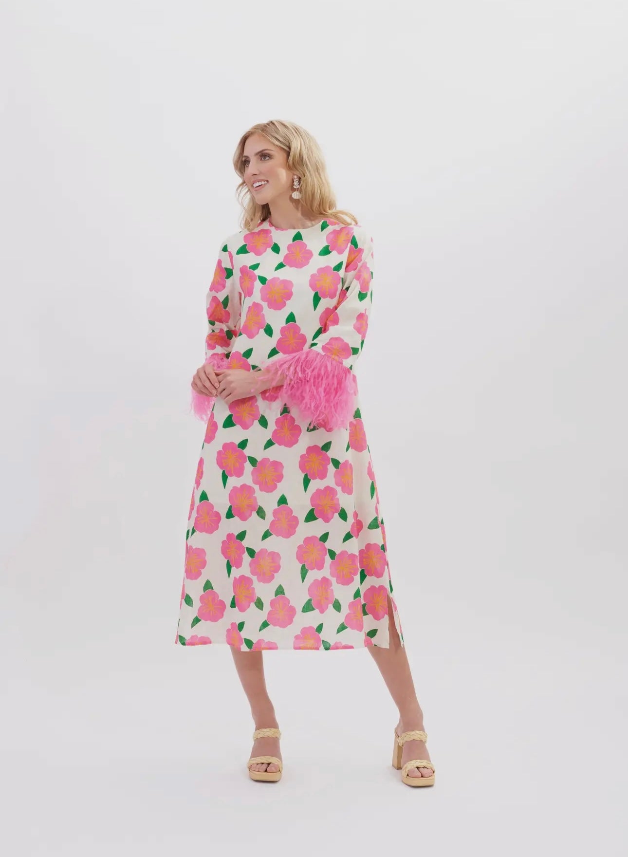 ALMOST SOLD OUT Dolly Hibiscus Kaftan
