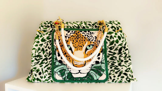 Soderena Original Leopard Tote