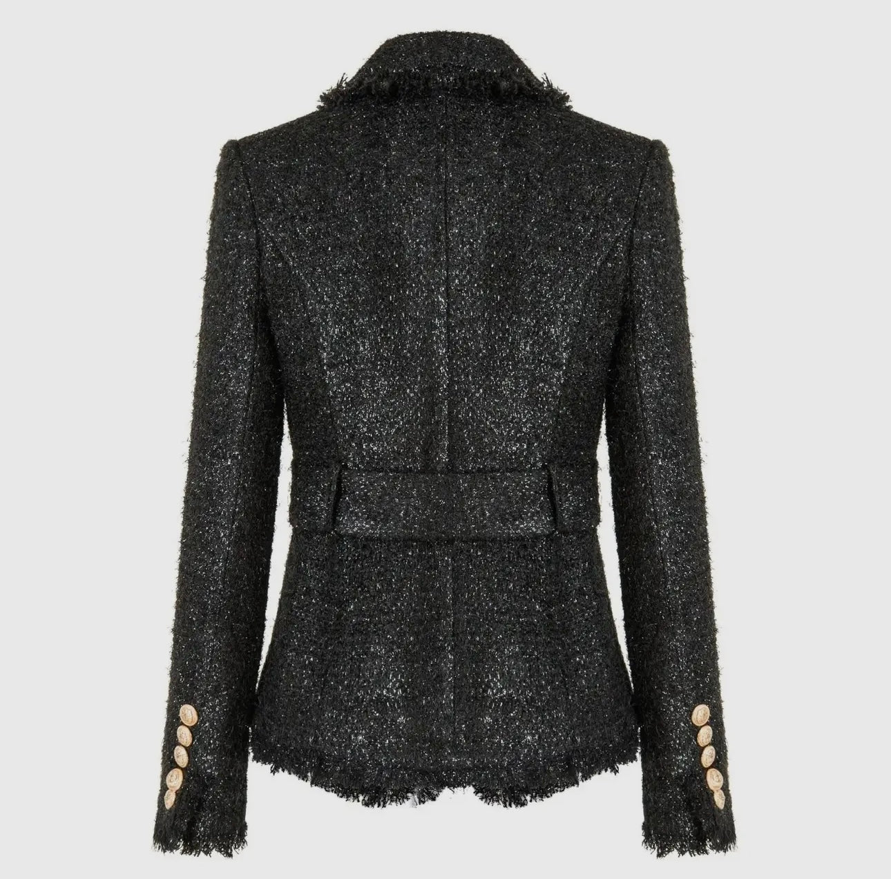 Black Tweed Blazer