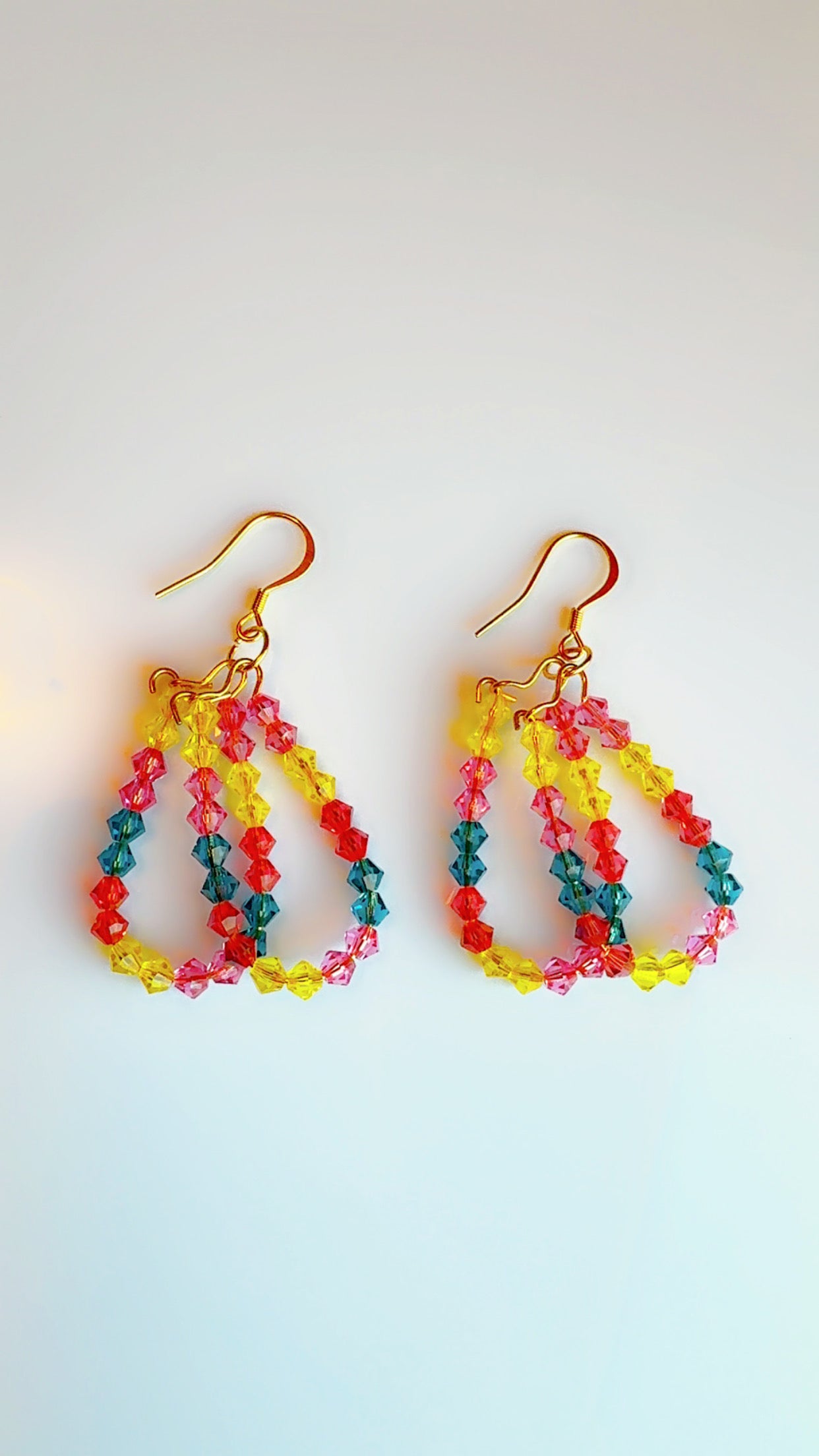 AS Color Pop Ear Candy Double Hoop Dangle