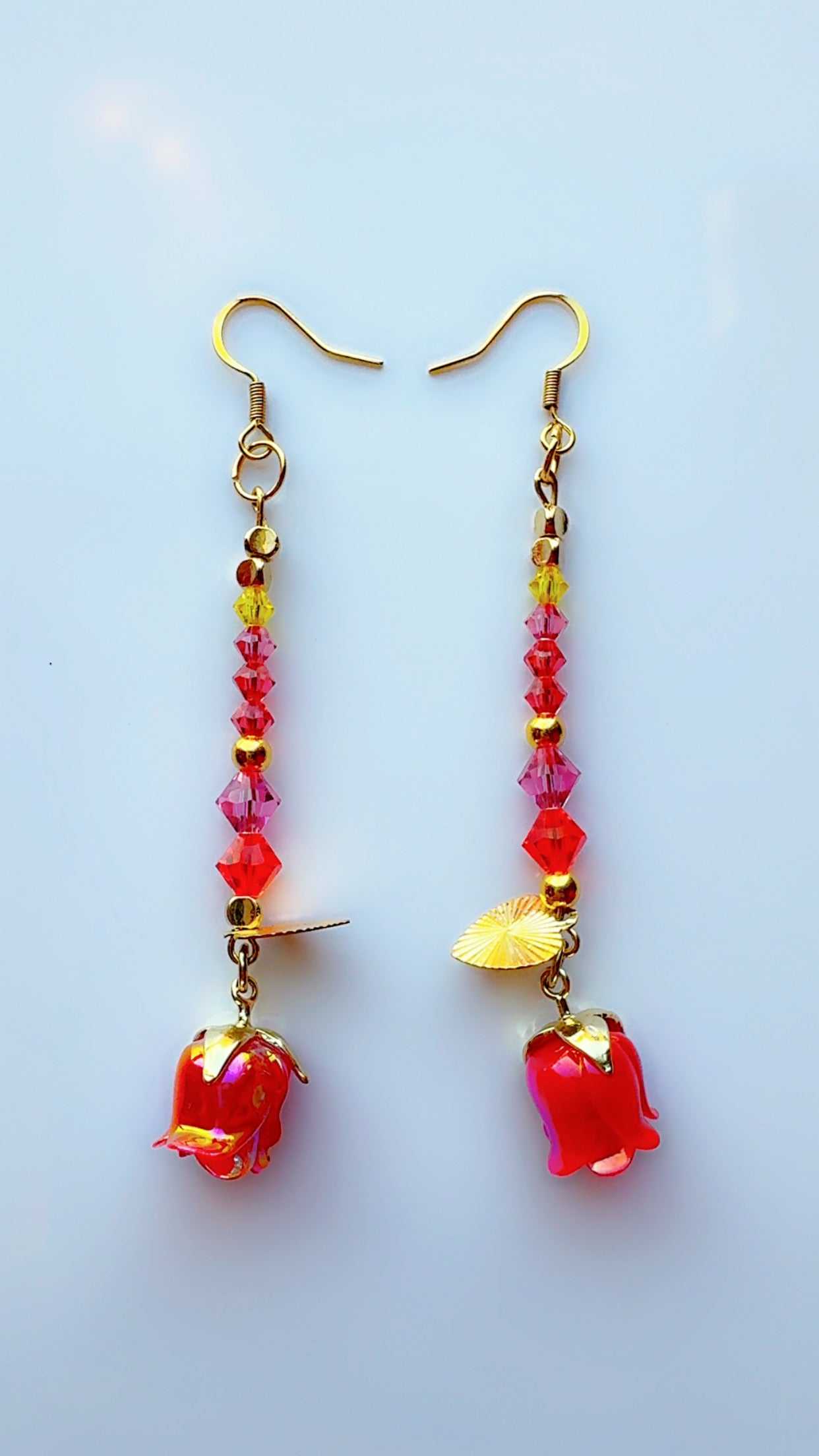 Color Pop Ear Candy Rose Drop Dangle