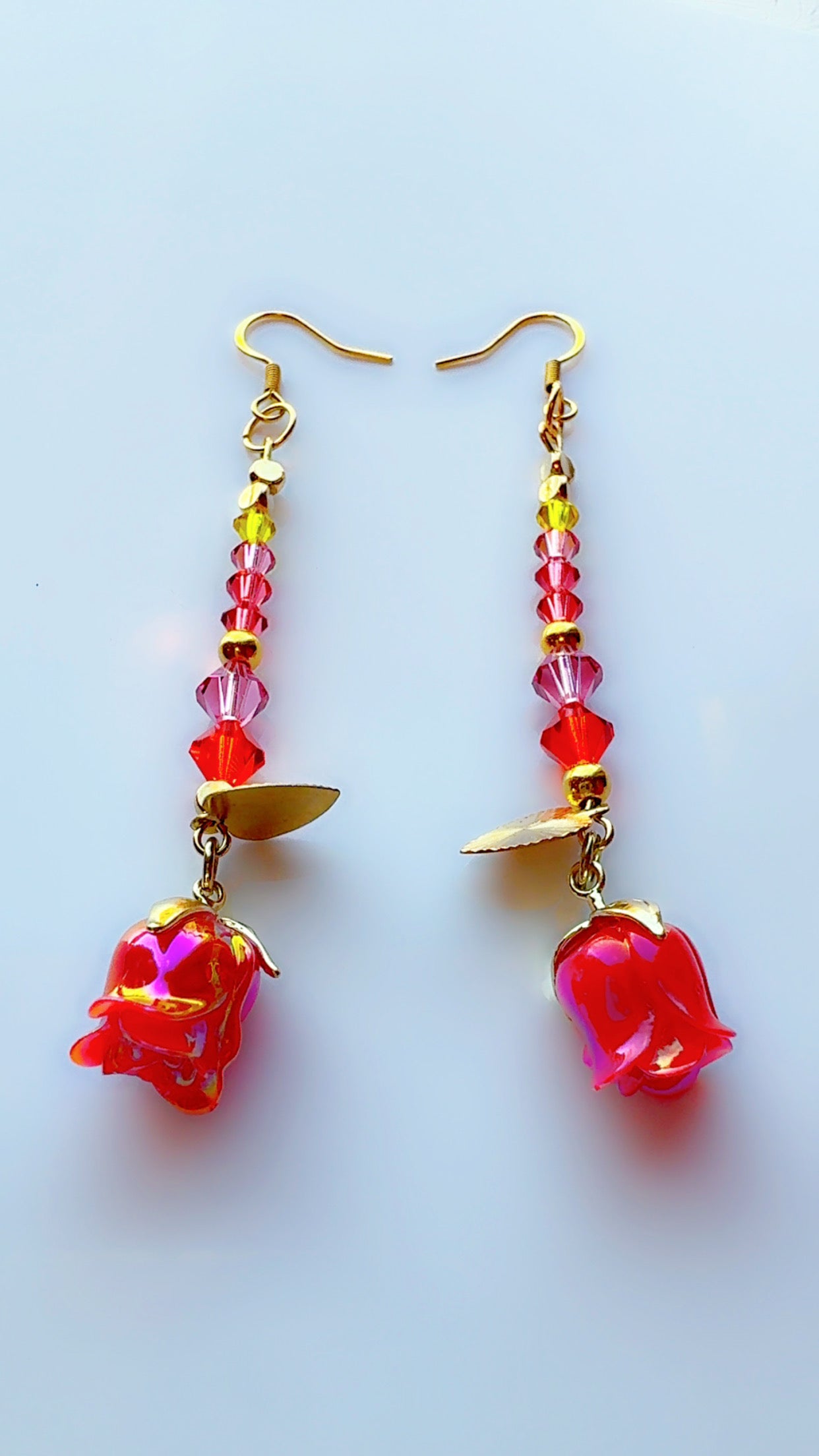 Color Pop Ear Candy Rose Drop Dangle