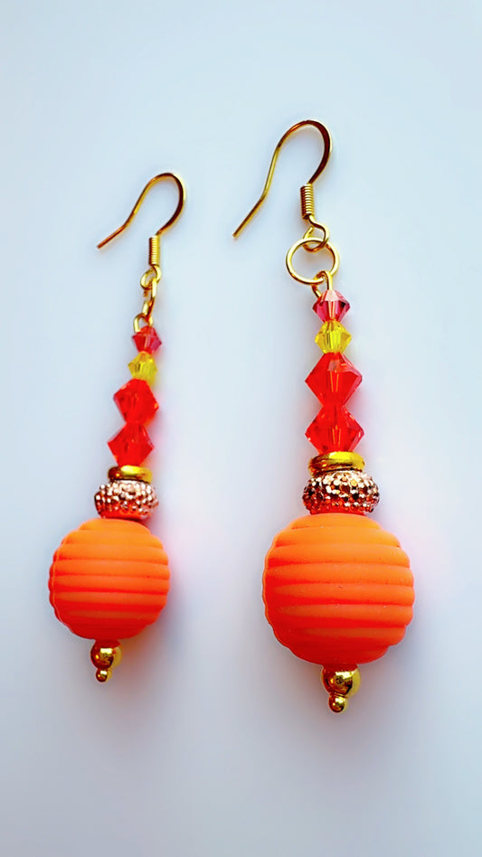 Color Pop Ear Candy Orange Genie Bottle Stack