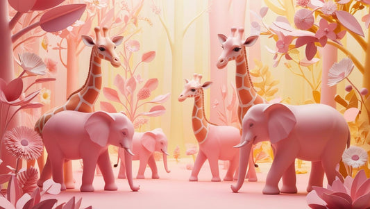 Children’s Playroom Mural/Print Series