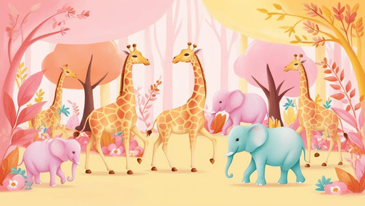 Children’s Playroom Mural/Print Series