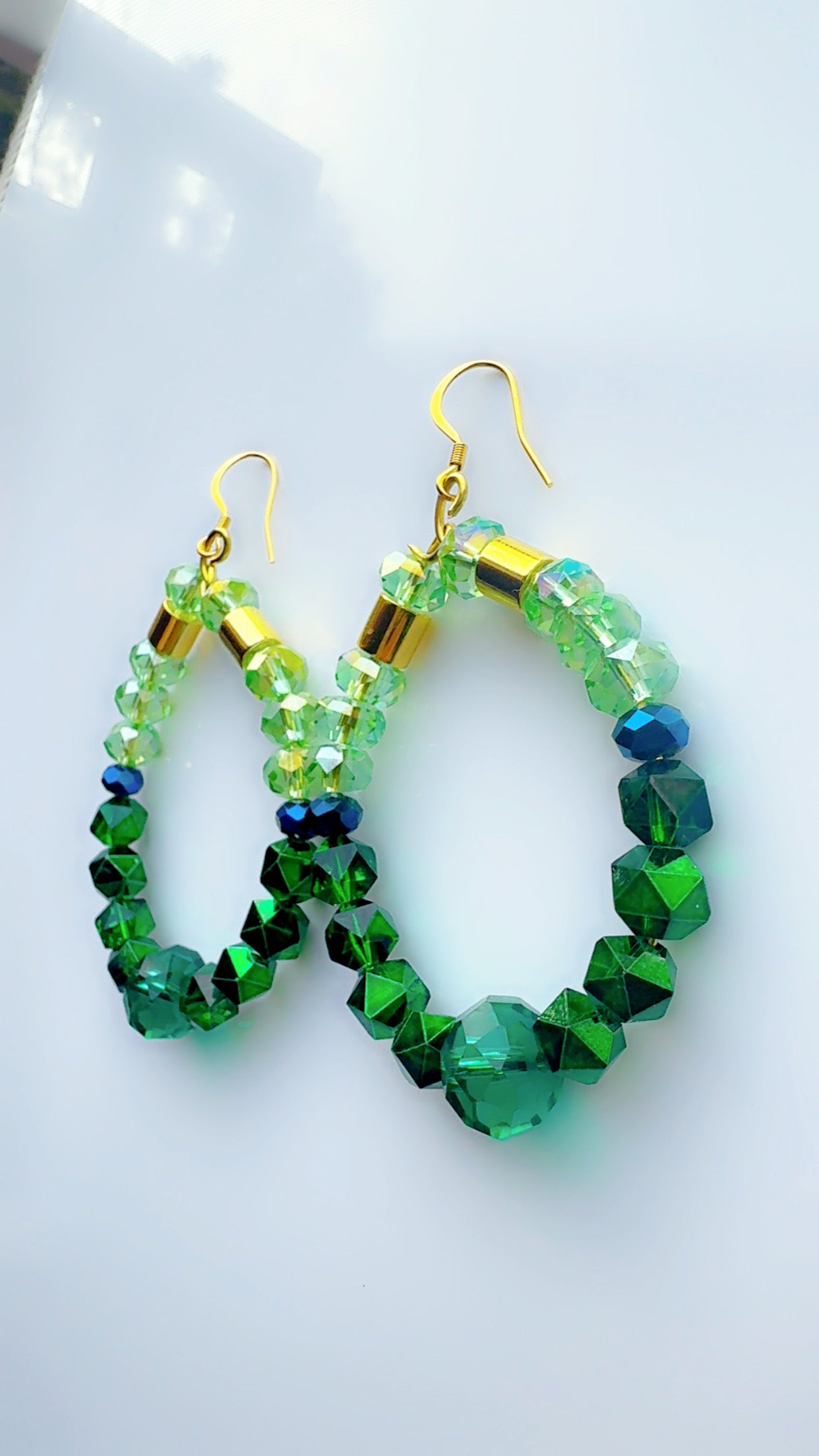 Wicked Green Glass Bead Ear Candy *Brand Signature