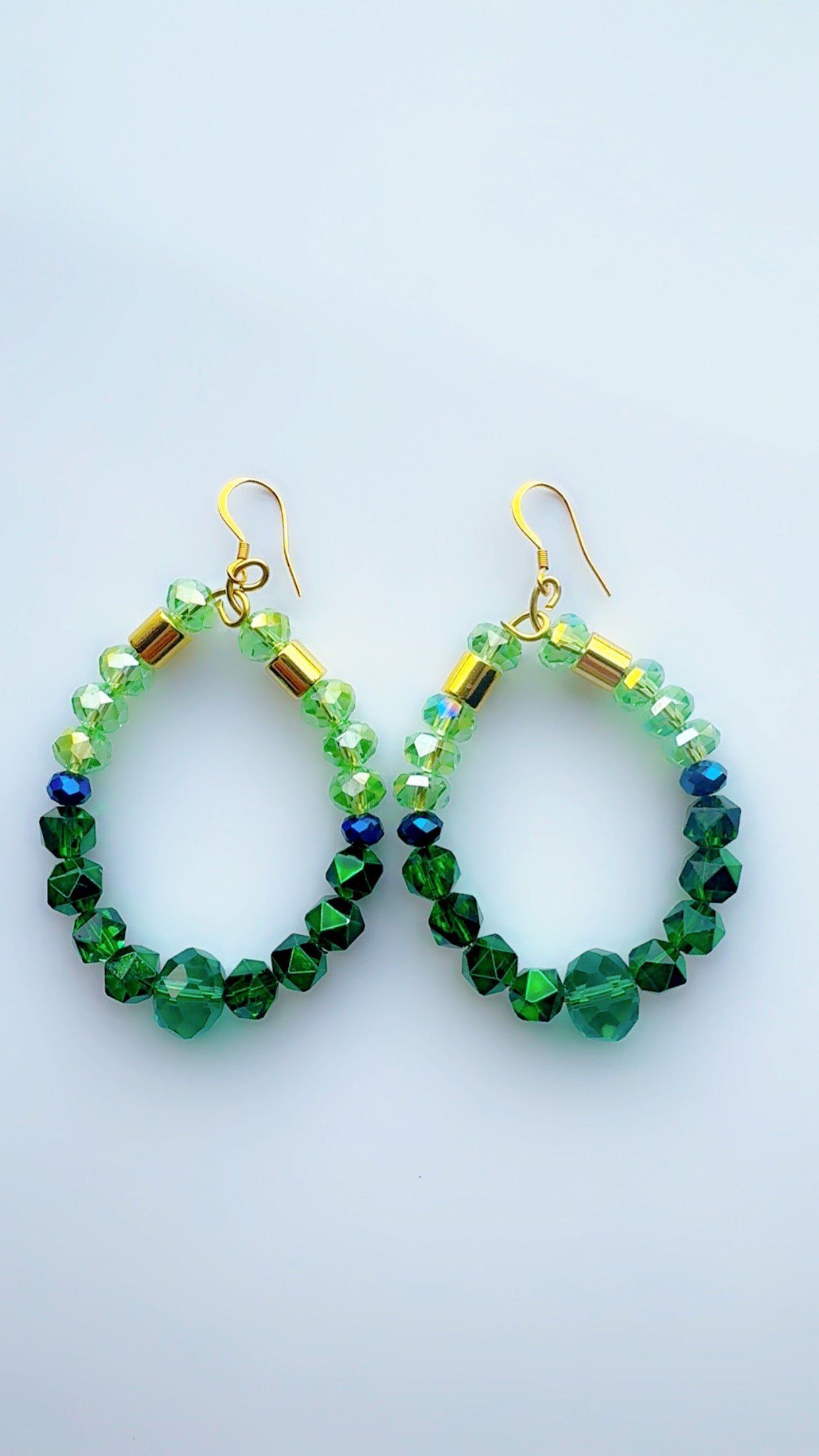 Wicked Green Glass Bead Ear Candy *Brand Signature