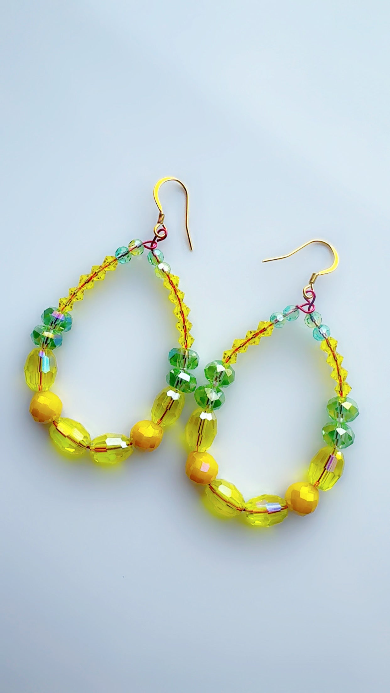 Yellow Brick Road Crystal Earrings Candy *Brand Signature Style
