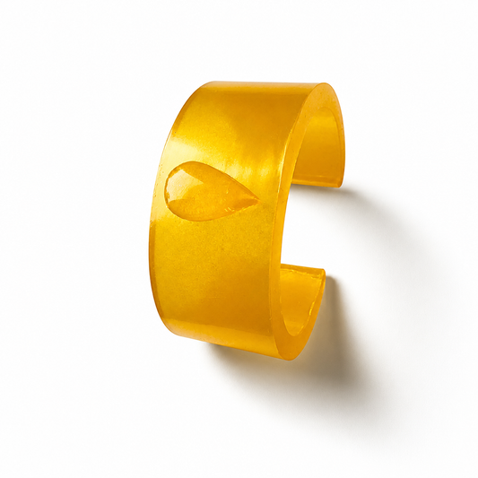 Golden Teardrop Cuff