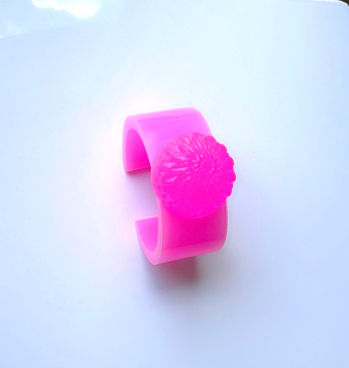 Double Bubble Gum Pink Cuff