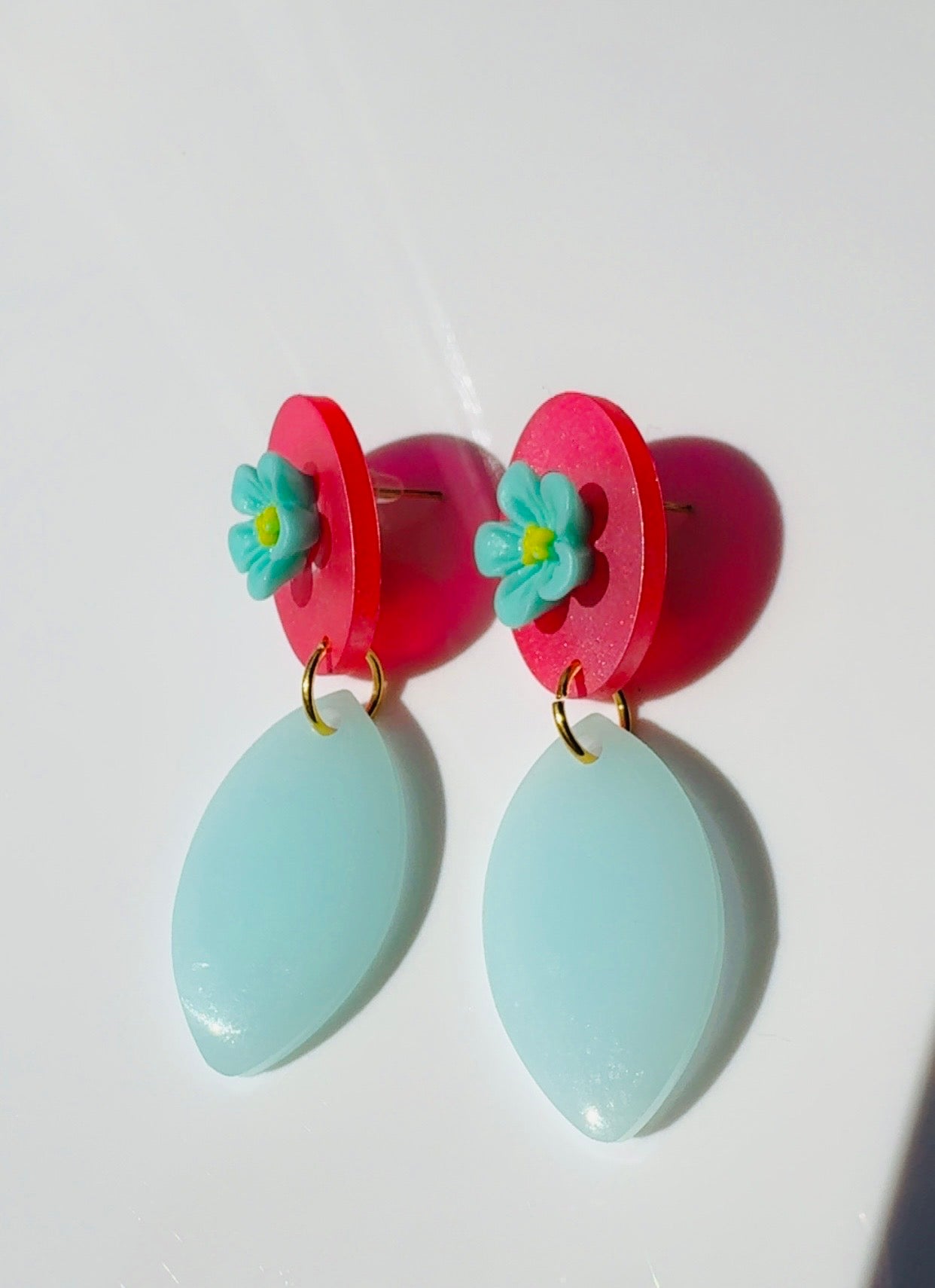 Blue Moon Flower Ear Candy