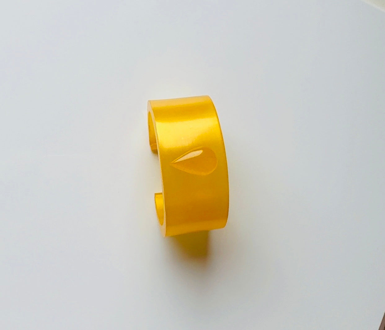 Golden Teardrop Cuff
