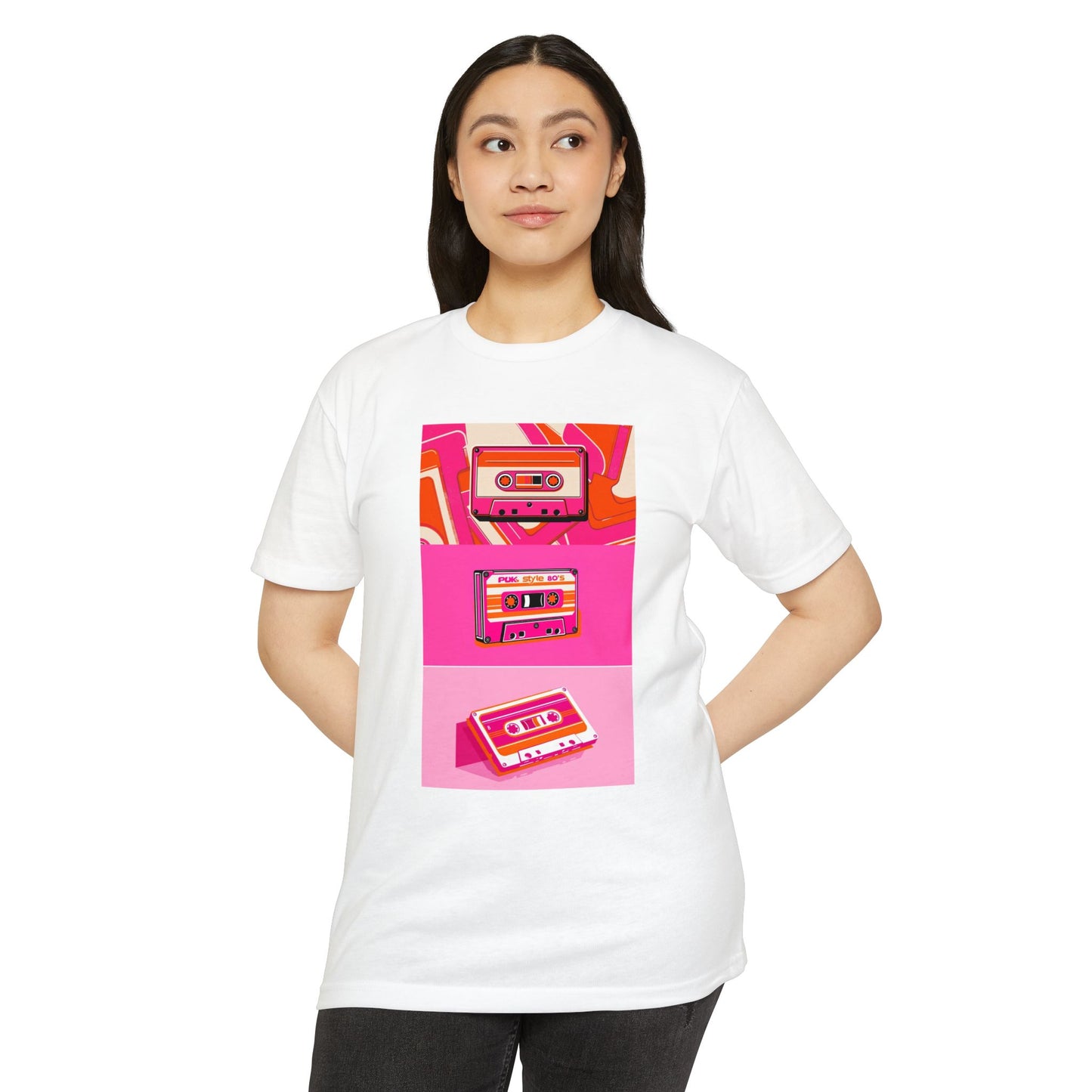 Retro Cassette T-Shirt — "Raised on MixTapes and Sarcasm" @sodapop_tees