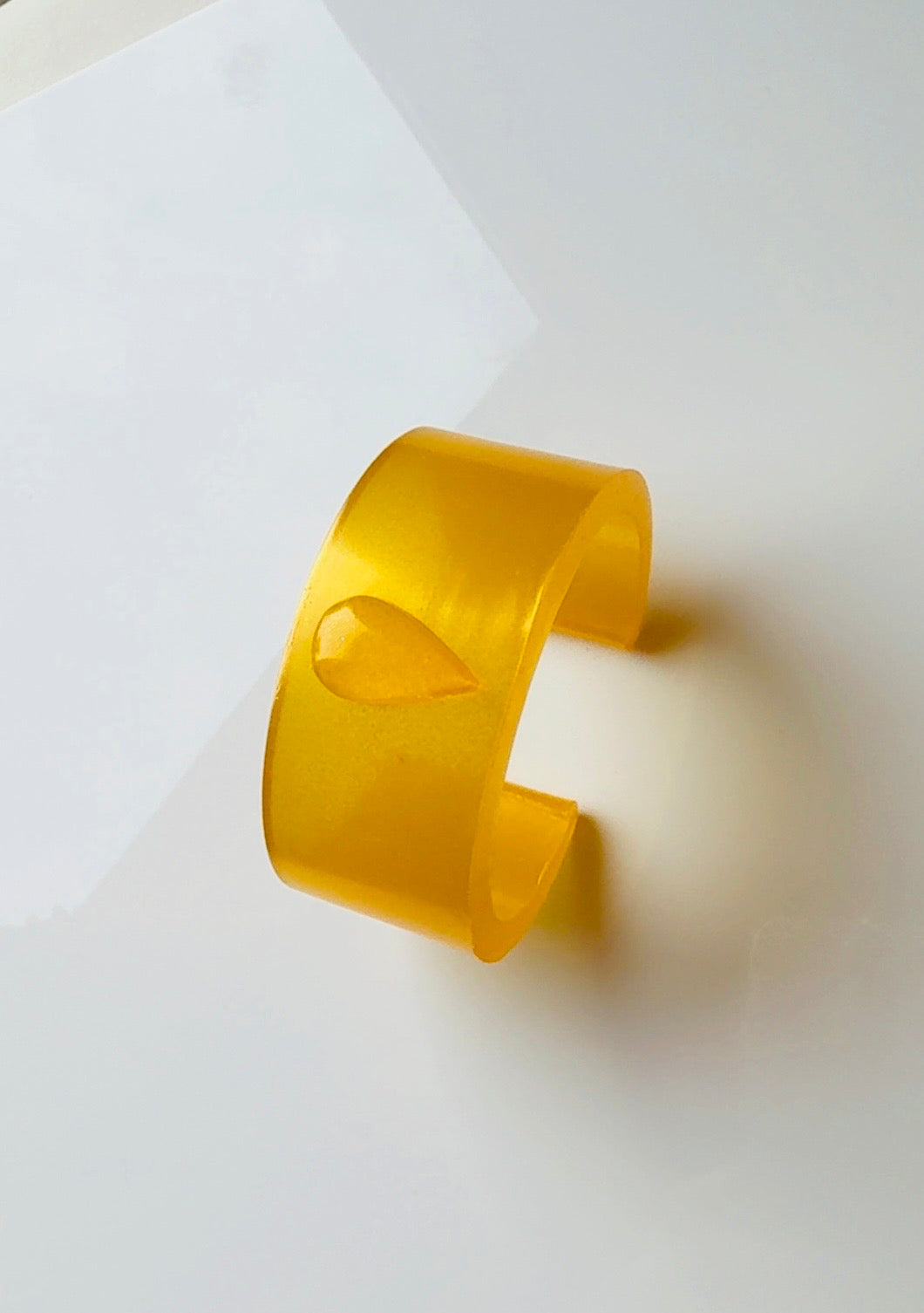 Golden Teardrop Cuff