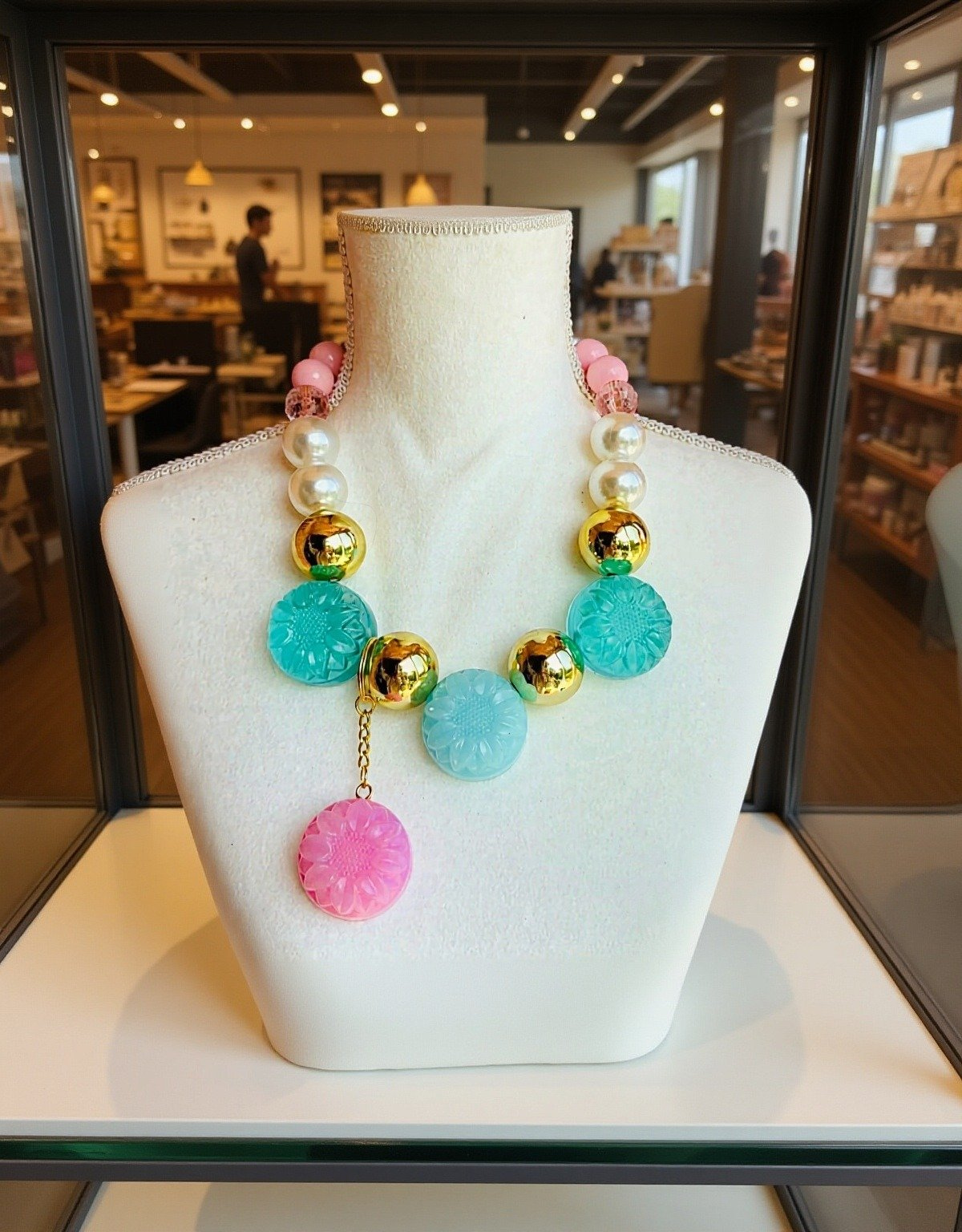 Floral Cupcake Neck Candy