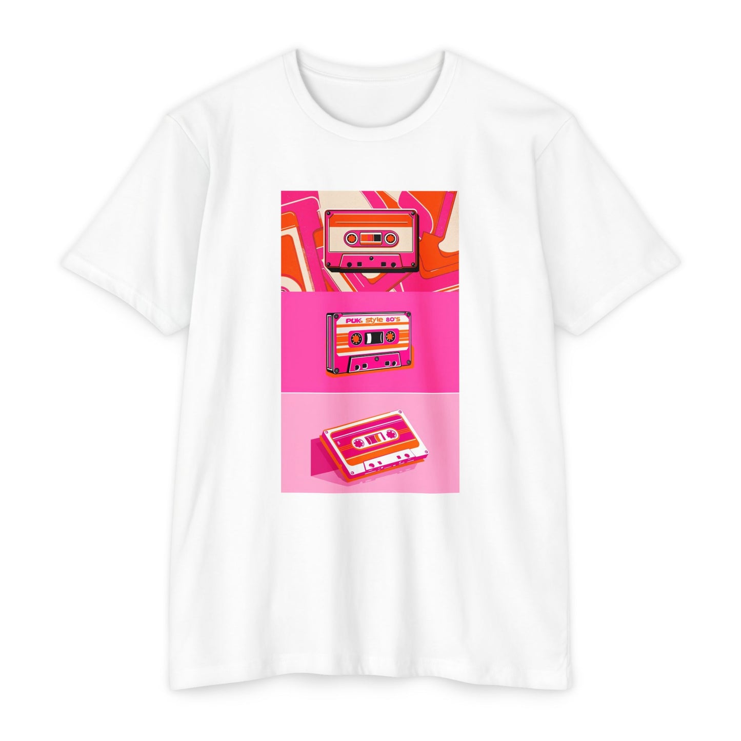 Retro Cassette T-Shirt — "Raised on MixTapes and Sarcasm" @sodapop_tees