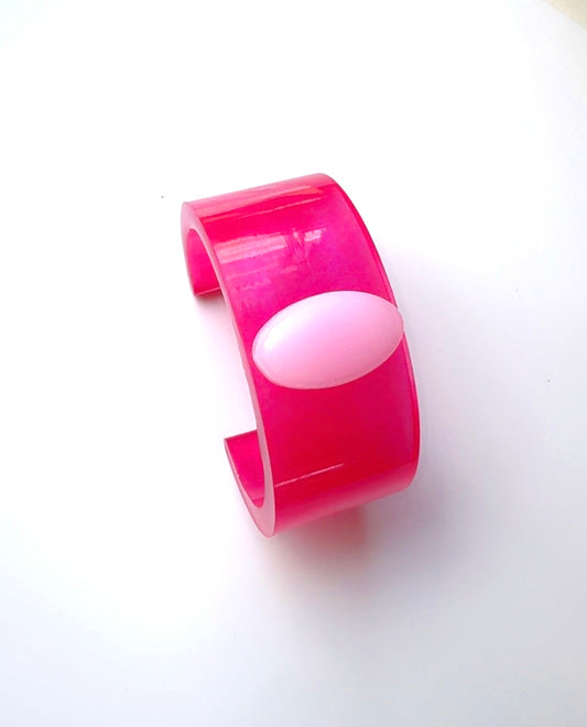 Pink Medallion Cuff