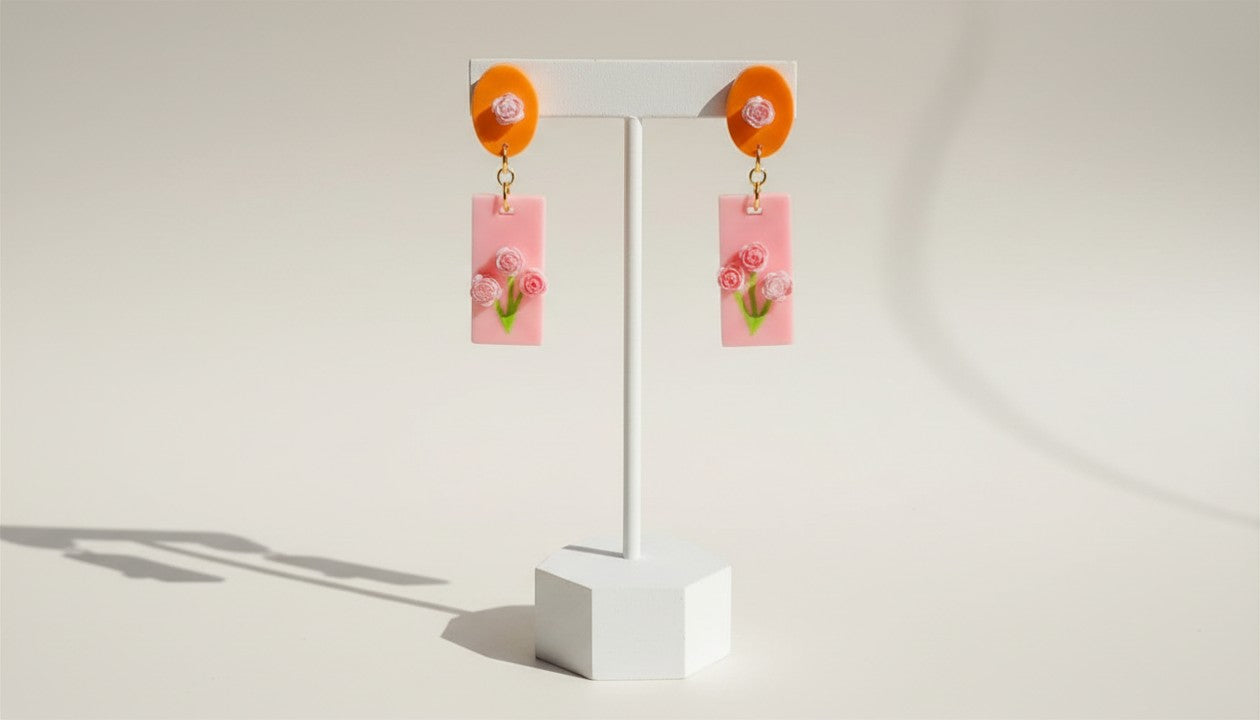 Floral Basket Ear Candy