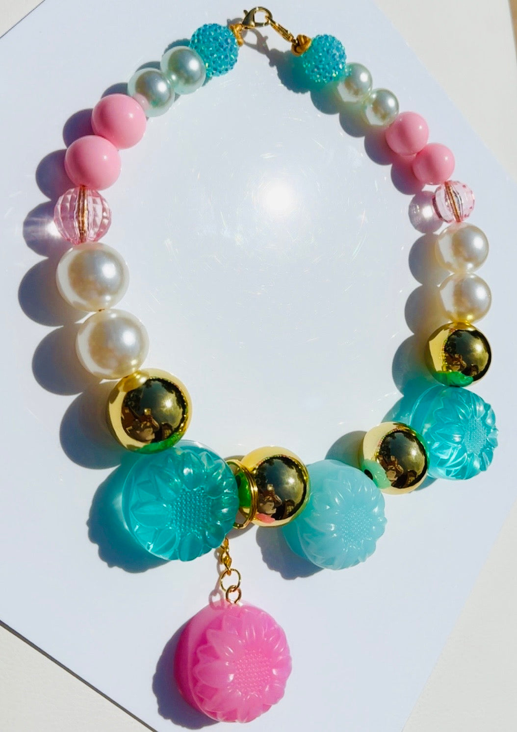Floral Cupcake Neck Candy