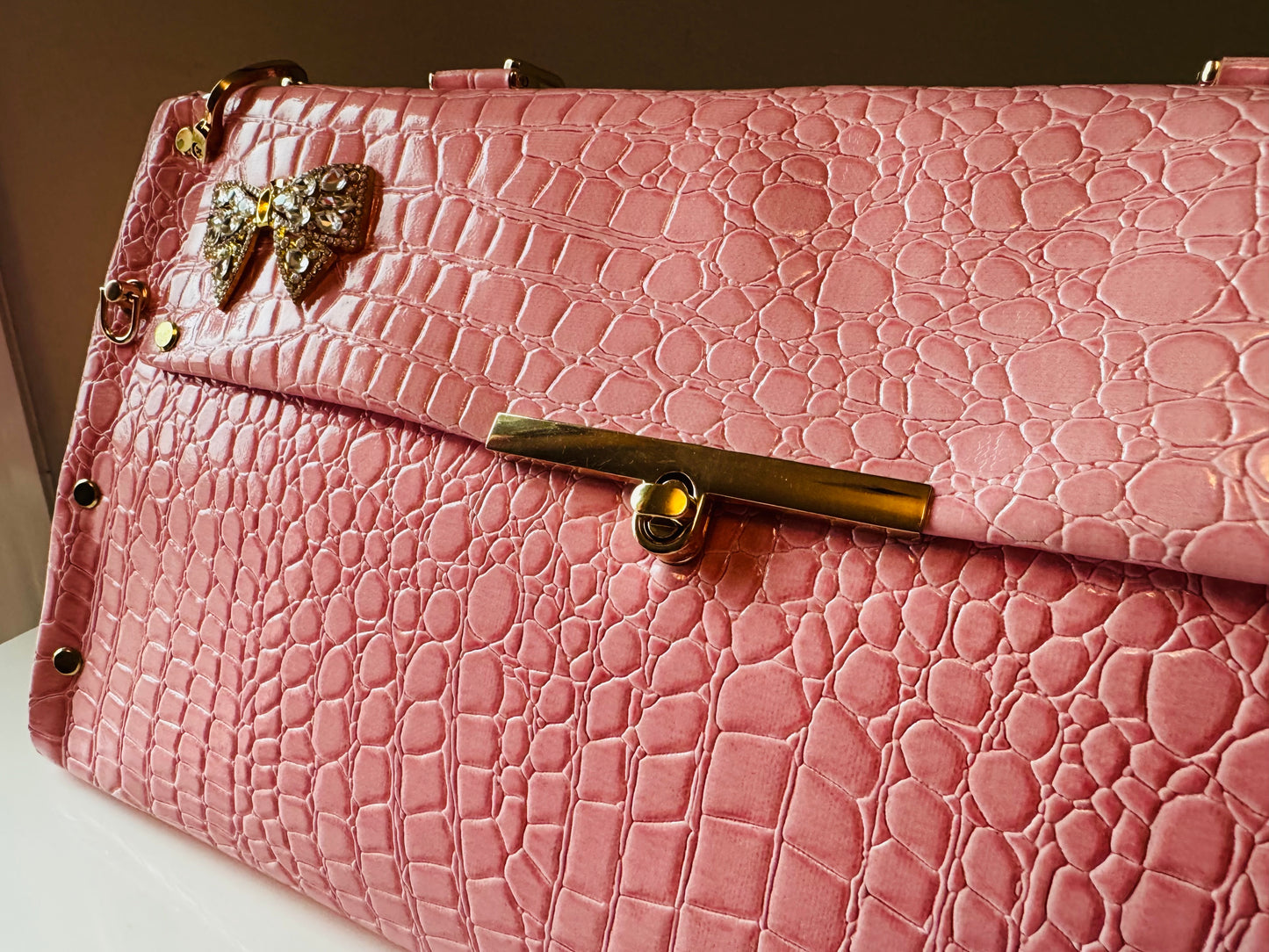 Signature Soderena Handbag *Pink Tria