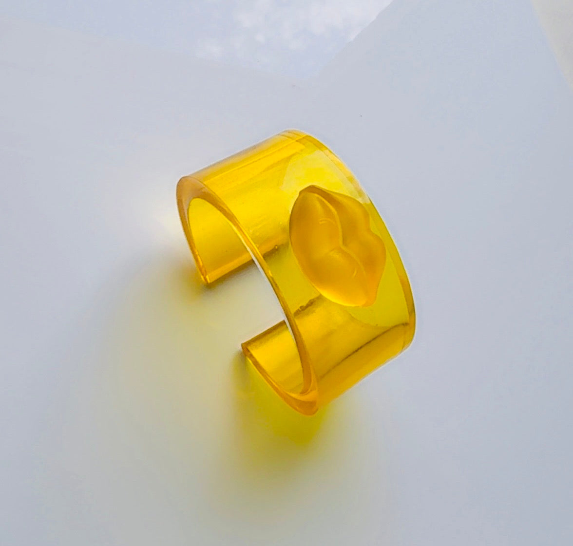 Kiss Me Kate Cuff Yellow