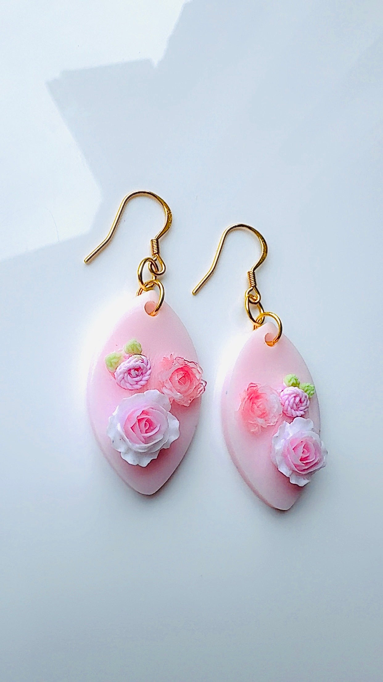 Pink Bouquet Earrings