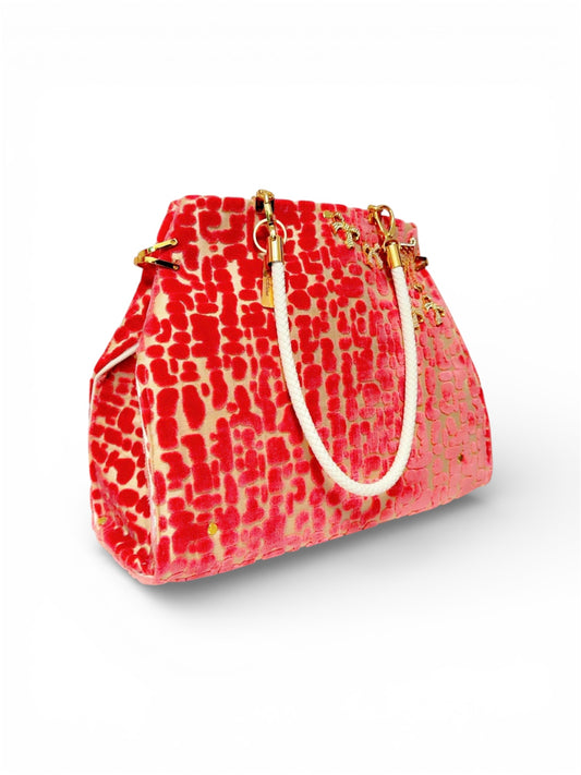 SOLD OUT Pink Velvet Tote *Designer Favorite